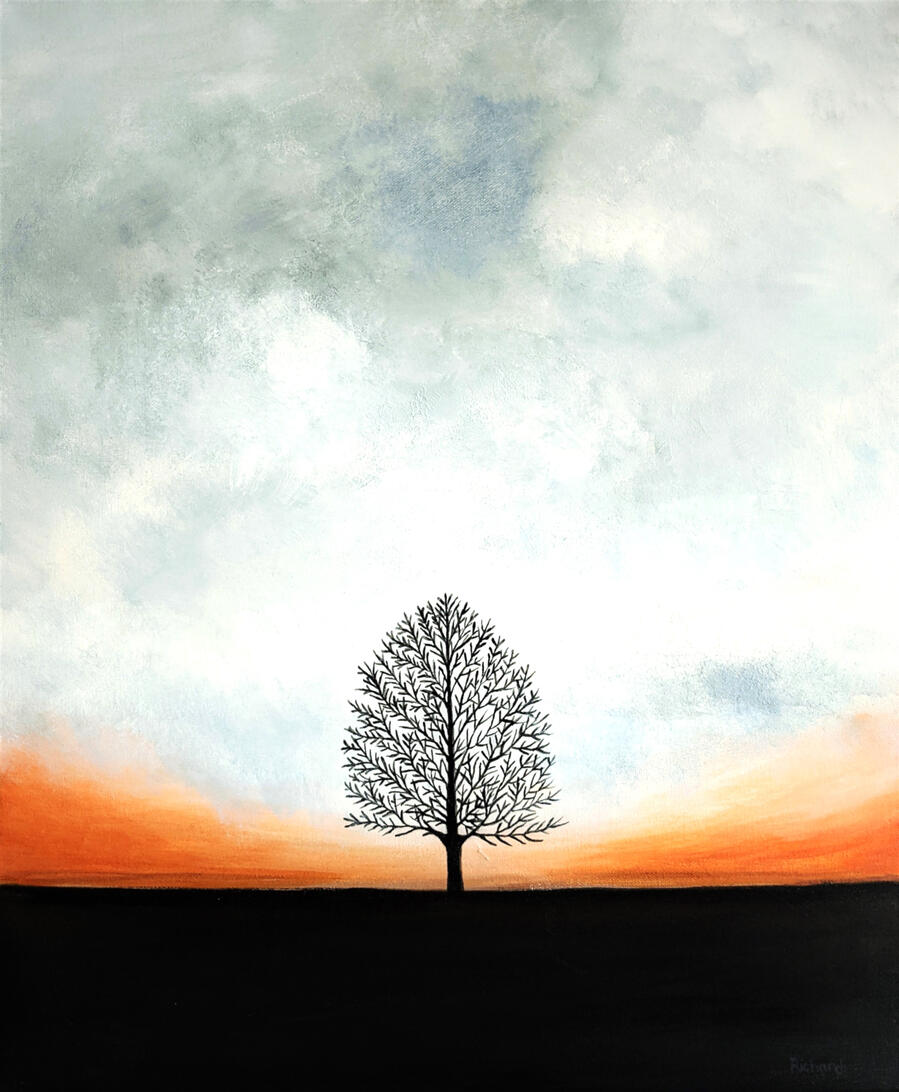 Acrylic on Canvas.